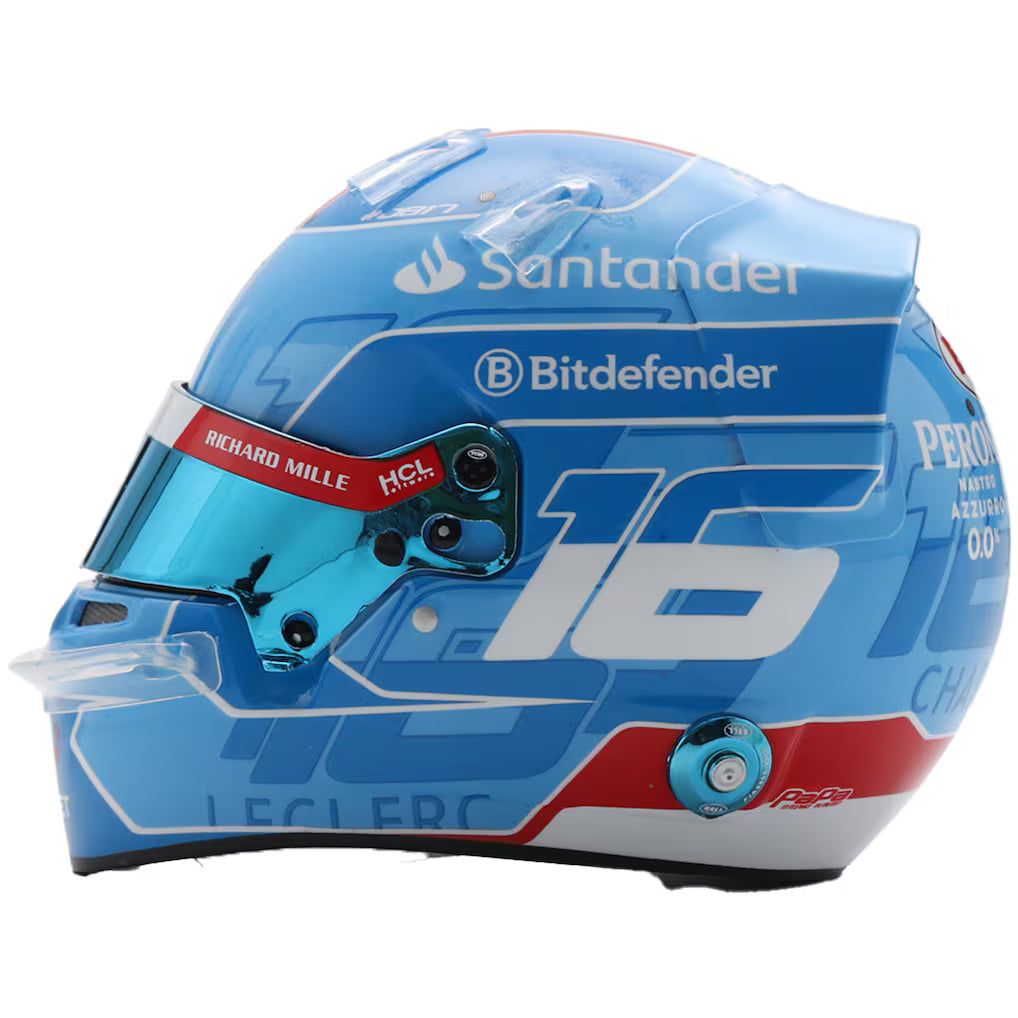 Scuderia Ferrari Charles Leclerc 2024 Miami GP 1:5 Model Helmet
