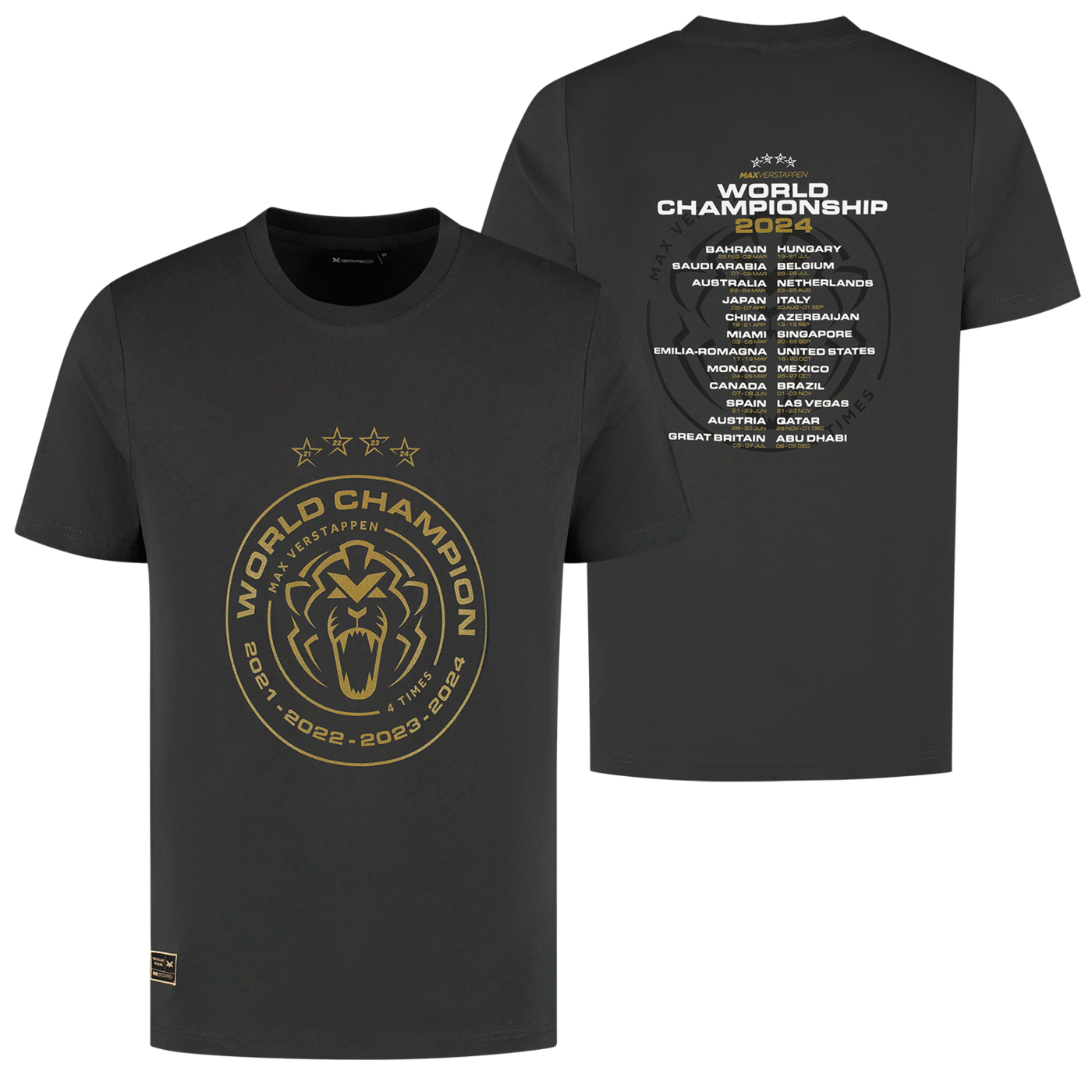 World Champion 2024 T-shirt - Charcoal