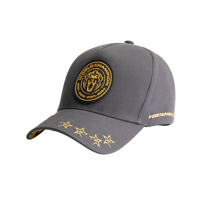 [Kids] World Champion 2024 Cap - Charcoal